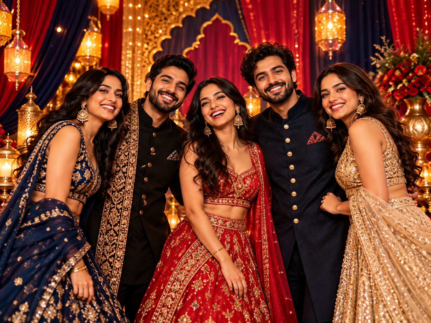 Bollywood photo moment